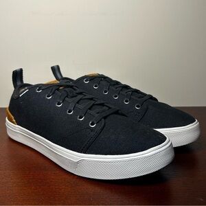 Toms | TRVL Lite Low Black Canvas Sneaker (Size 9.5W/8.5W)
